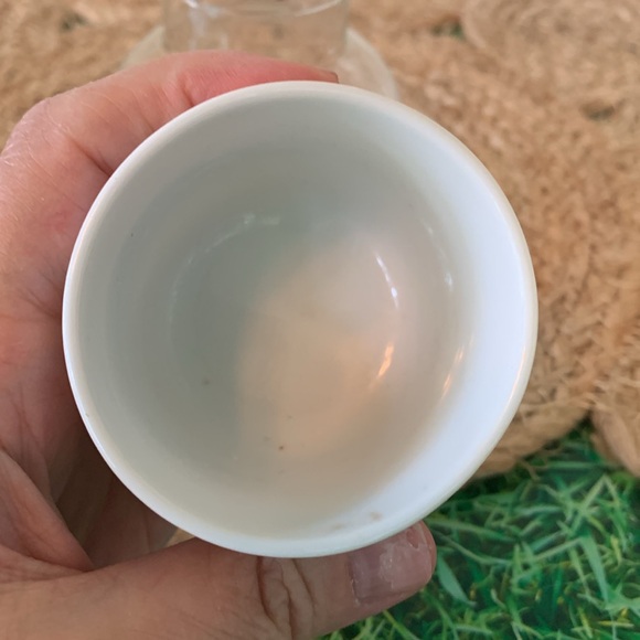 Vintage mini candle lantern with geese, EUC - Picture 10 of 14